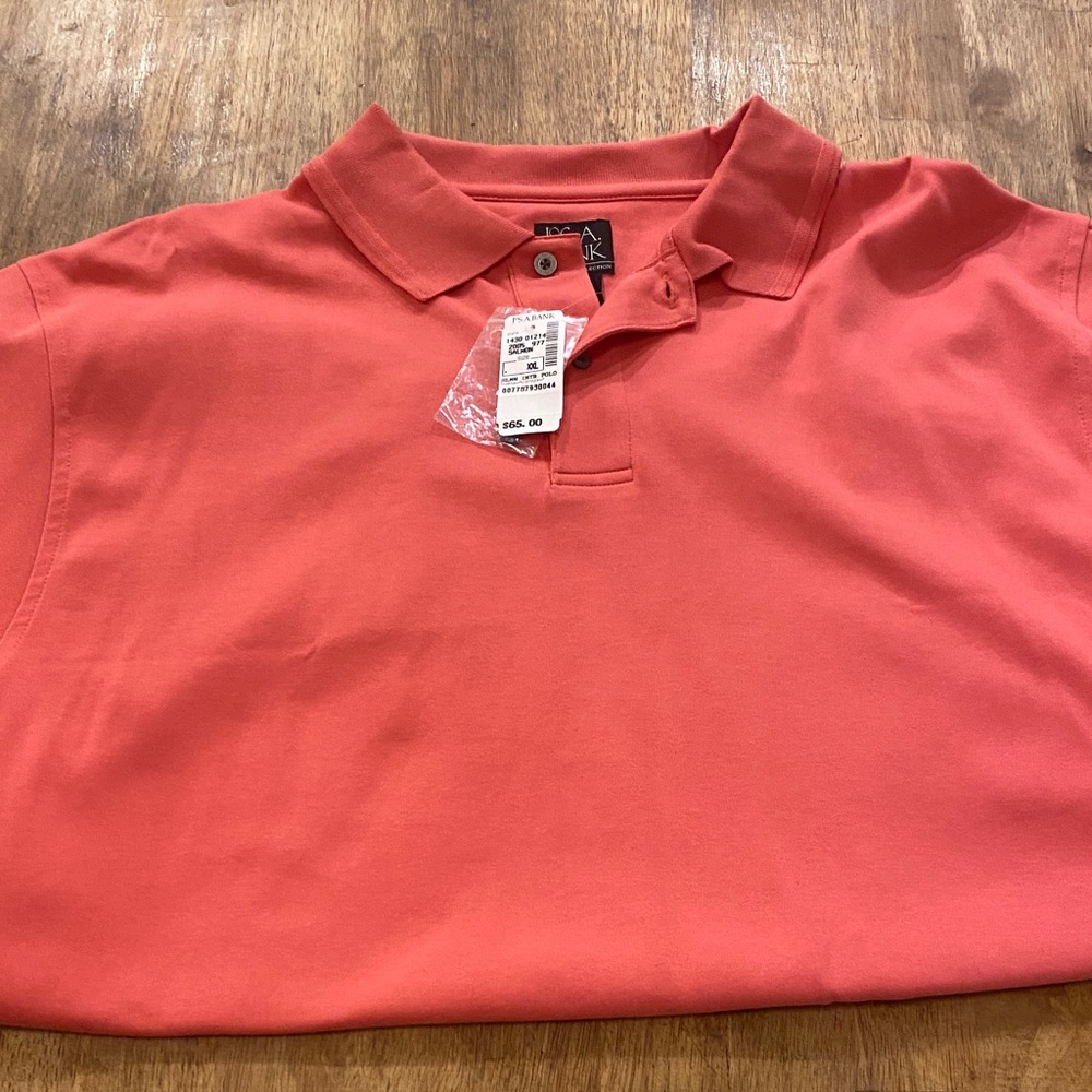 Jos. A. Bank Men's Coral Polo Shirt